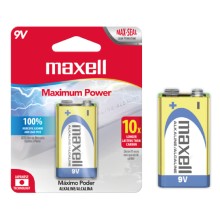 BATERIA MAXELL ALCALINA CUADRADA 9VOLTIOS (BL1)