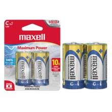 BATERIA MAXELL ALCALINA TIPO C (BL2)