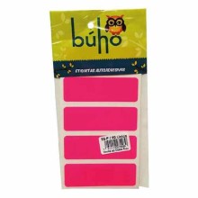 ETIQUETA BUHO PRECIO NEON No.95 FUCSIA