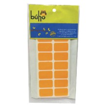 ETIQUETA BUHO PRECIO NEON No.98 NARANJA