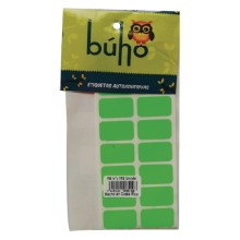 ETIQUETA BUHO PRECIO NEON No.98 VERDE
