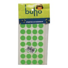 ETIQUETA BUHO PRECIO NEON No.8 VERDE