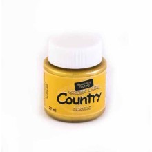 PINTURA COUNTRY METAL 27ML No.207 ORO CLARO