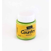 PINTURA COUNTRY METAL 27ML No.214 LIMA PERLADO