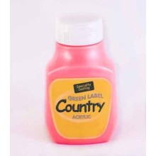 PINTURA COUNTRY NEON 120ML No.255 ROJO