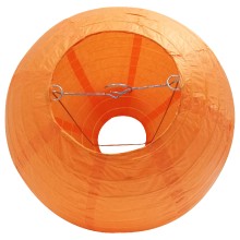 ADORNO BUHO LAMPARA NARANJA 30CM