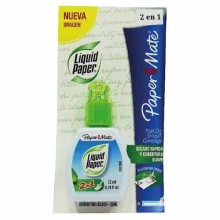 CORRECTOR LIQUID PAPER 2 EN 1 22ML (BL1)42031