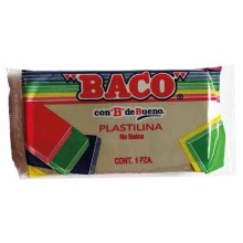 PLASTICINA BACO MARQUETA GRIS