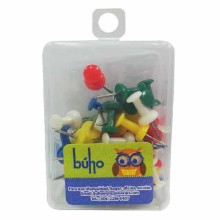 PUSH PIN BUHO COLOR (CJ40)C07