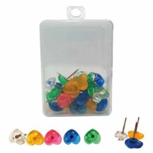 PUSH PIN BUHO CORAZON (CJ30) PLASTICA C04