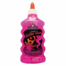 GOMA ELMERS ESCARCHA 177ML ROSADA (E325)