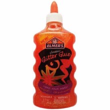 GOMA ELMERS ESCARCHA 177ML NARANJA 22933