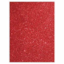 FOAM BUHO ESCARCHADO CARTA ROJO 002 5-H034 (PAQ10)