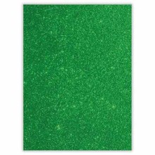 FOAM BUHO ESCARCHADO CARTA VERDE 12-H006 (PAQ10)