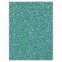 FOAM BUHO ESCARCHADO CARTA VERDE AGUA 24-H018 (PAQ10)