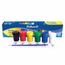 TEMPERA PELIKAN 3660 6 COLORES